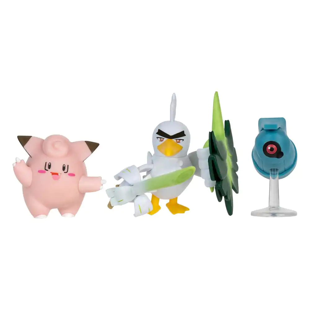 Pokémon Battle Figure Clefairy, Beldum, Sirfetch'd 3 db-os figura csomag 5 cm termékfotó