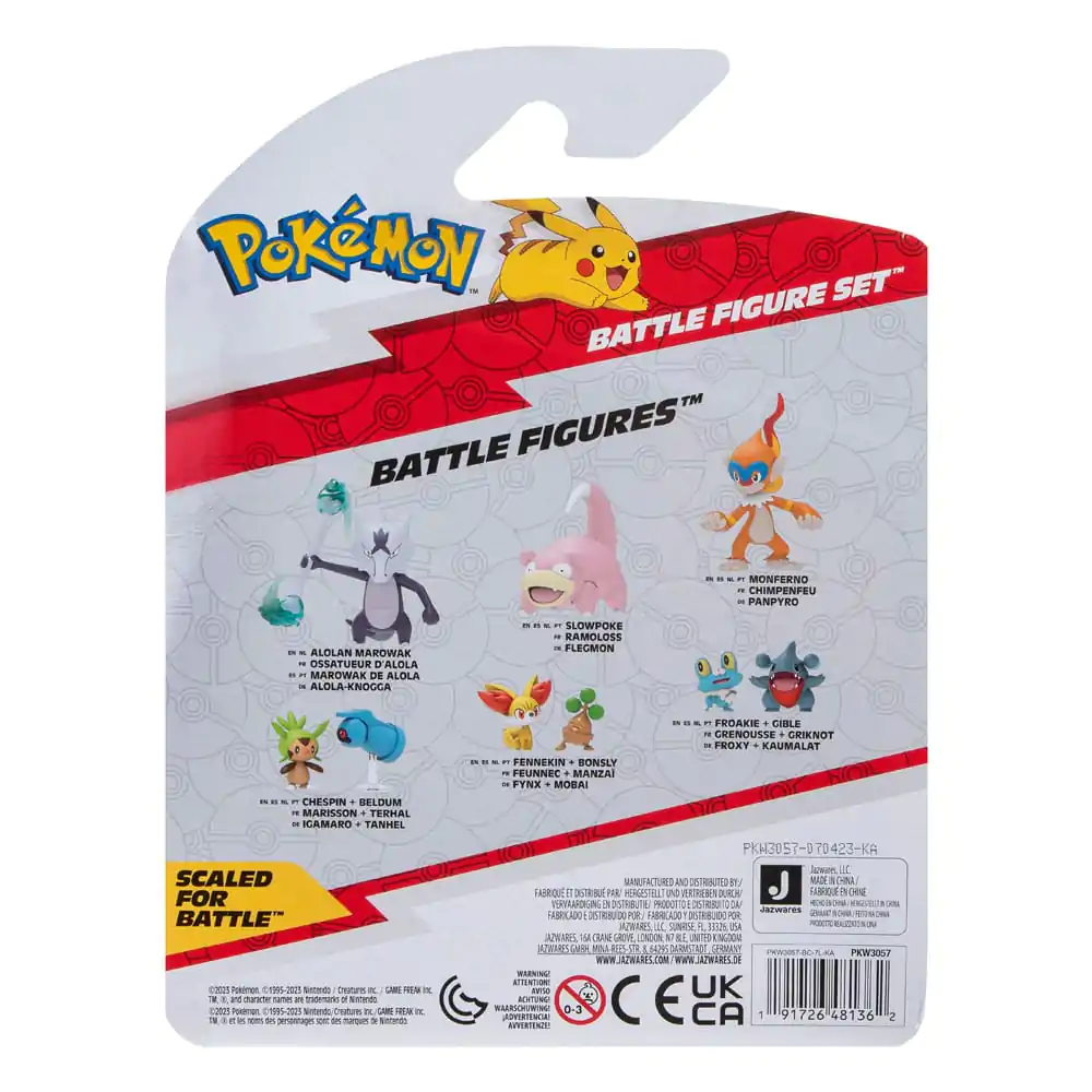 Pokémon Battle Figure Clefairy, Beldum, Sirfetch'd 3 db-os figura csomag 5 cm termékfotó