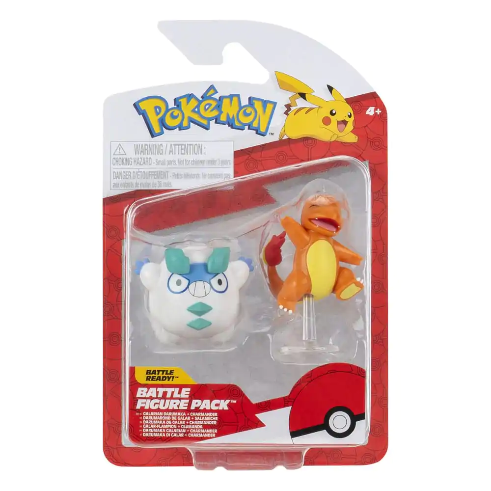 Pokémon Battle Figure Darumaka & Charmander #5 2 db-os figura csomag termékfotó