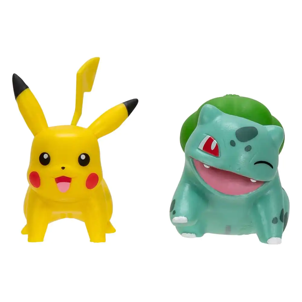 Pokémon Battle Figure First Partner Bulbasaur #2, Pikachu #1 2 db-os figura csomag termékfotó