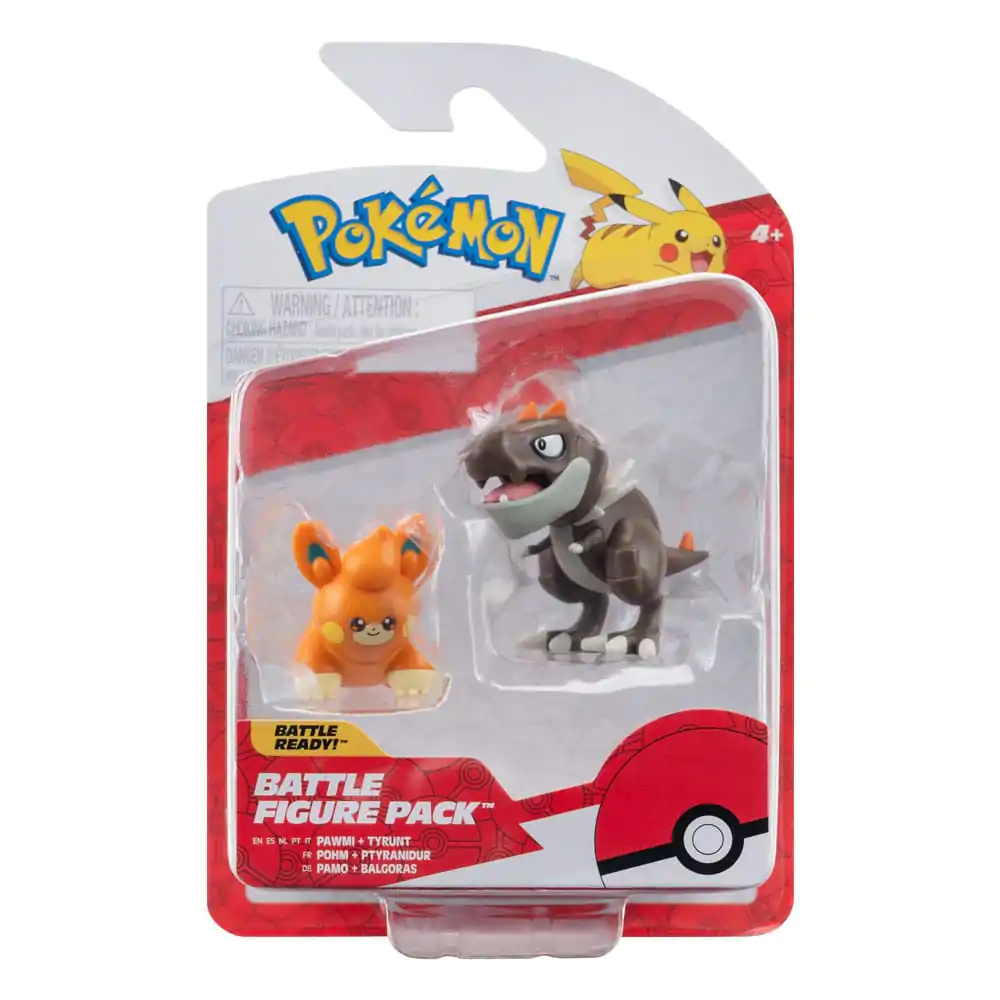 Pokémon Battle Figure First Partner Tyrunt, Pawmi 2 db-os figura csomag 5 cm termékfotó