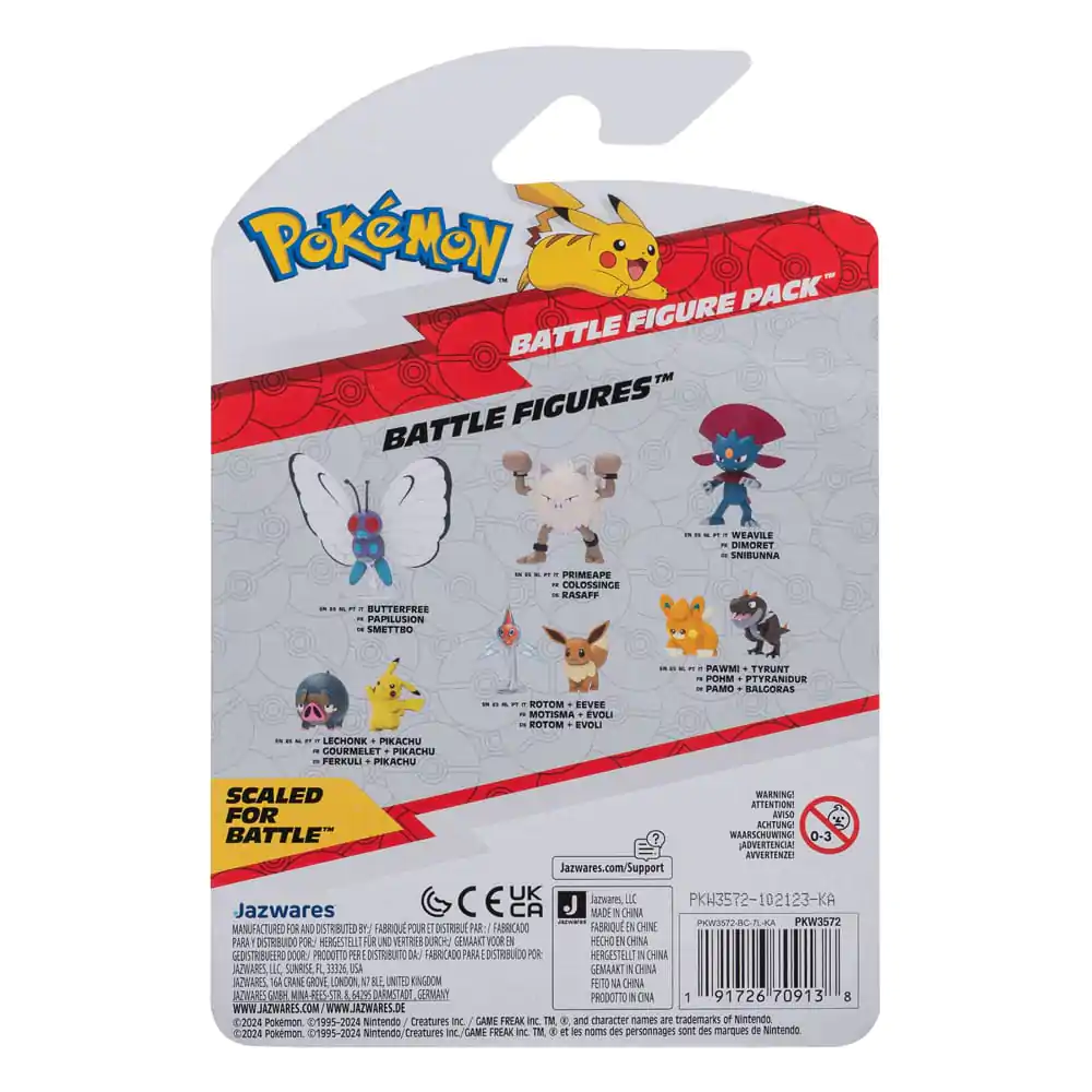 Pokémon Battle Figure First Partner Tyrunt, Pawmi 2 db-os figura csomag 5 cm termékfotó
