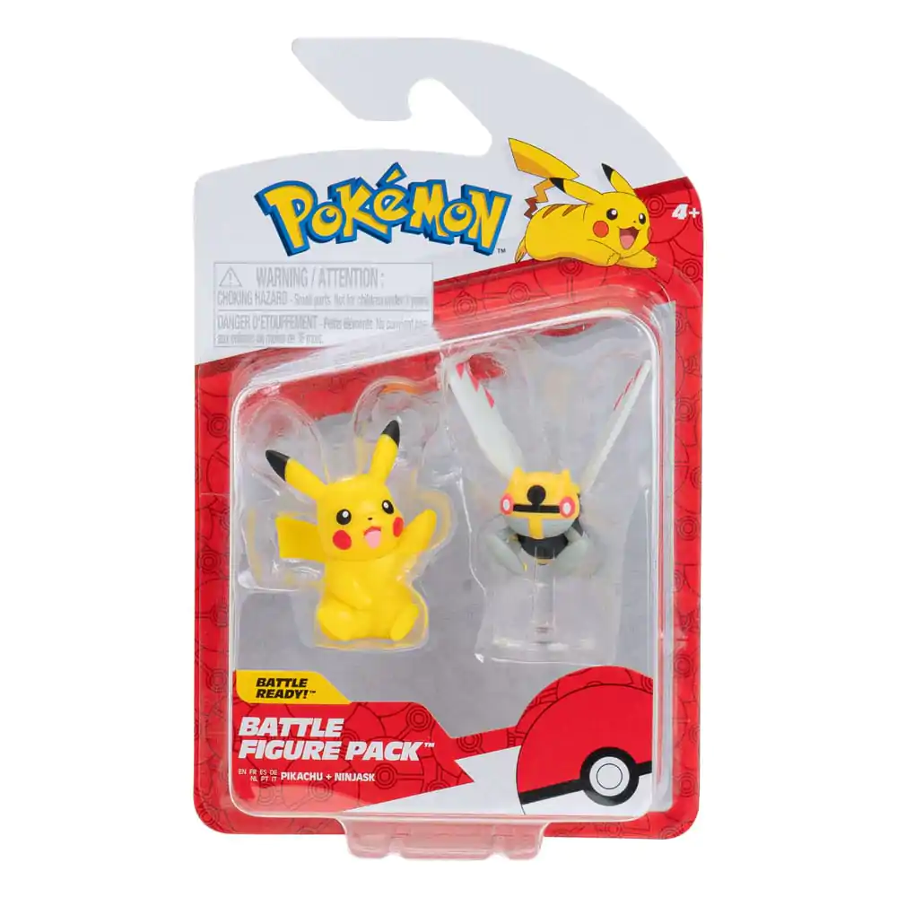 Pokémon Battle Figure Ninjask & Pikachu #7 2 db-os figura csomag termékfotó