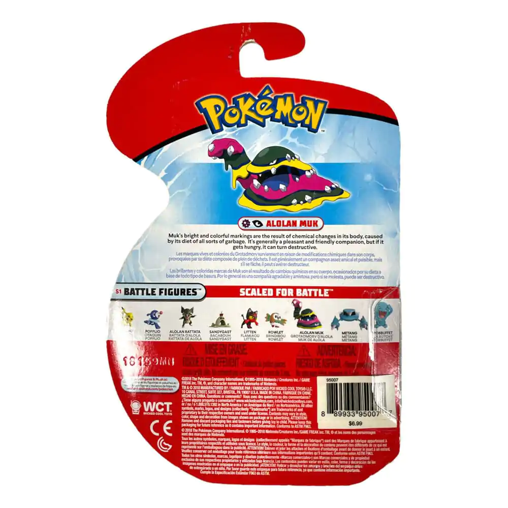 Pokémon Battle Figure Pack Alolan Muk Mini figura 5 cm termékfotó