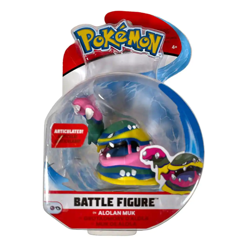 Pokémon Battle Figure Pack Alolan Muk Mini figura 5 cm termékfotó