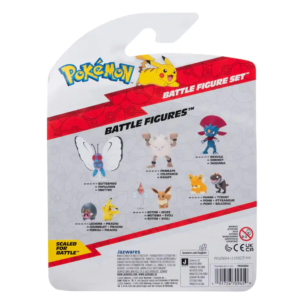 Pokémon Battle Figure Piplup, Misdreavus, Magmar 3 db-os figura csomag 5 cm termékfotó