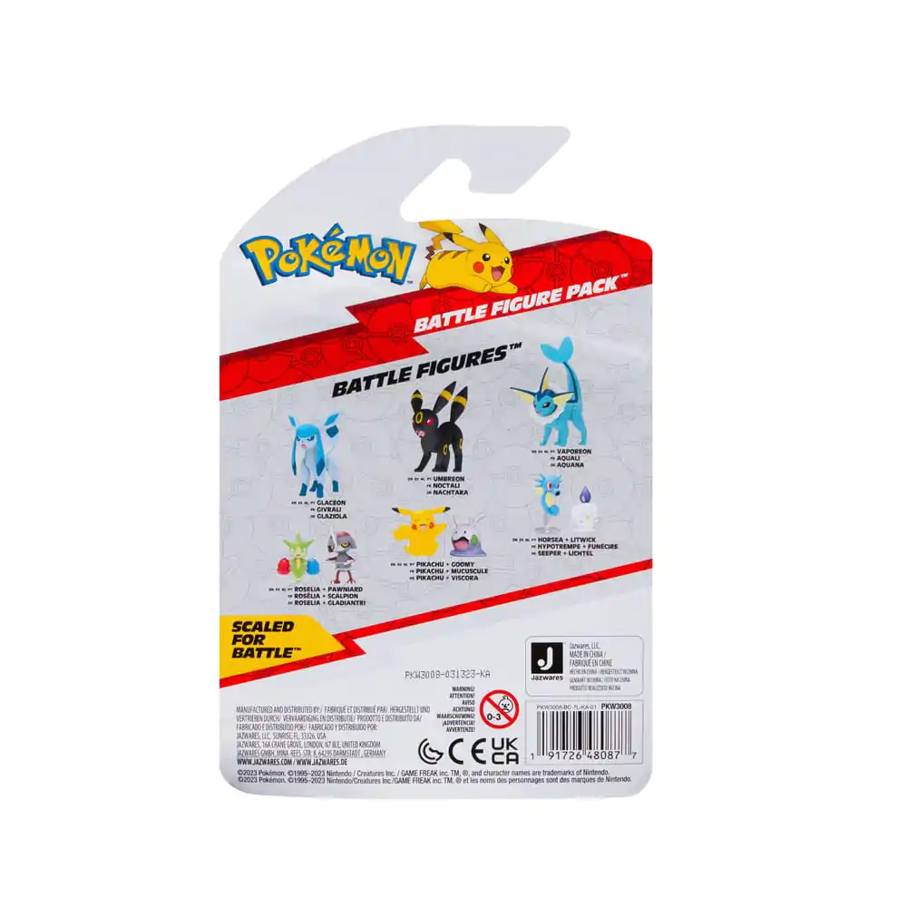Pokémon Battle Figure Set Litwick, Horsea 2 db-os figura csomag termékfotó