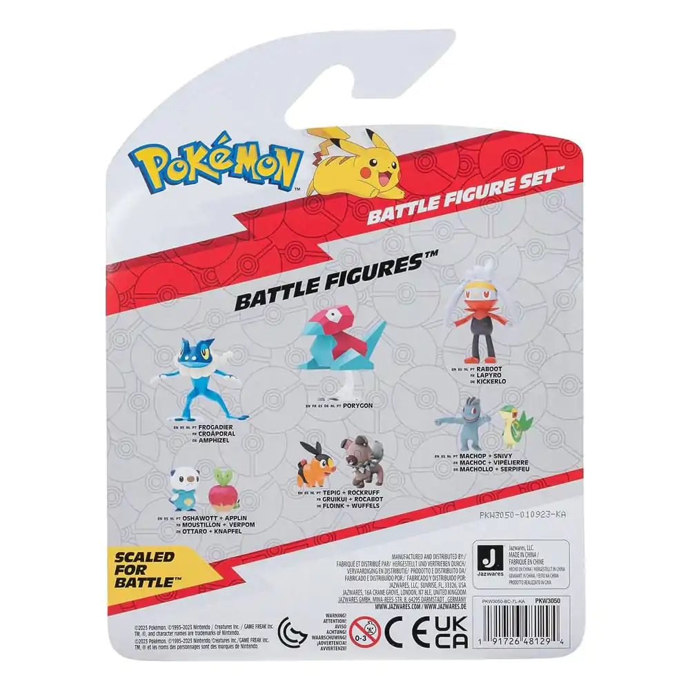 Pokémon Battle Figure set Wooloo, Carvanha, Jolteon 3 db-os figura csomag termékfotó