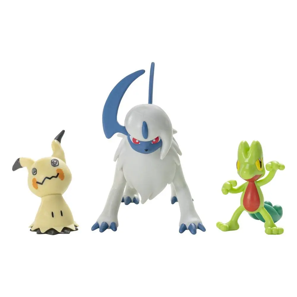 Pokémon Battle figure Treecko, Mimikyu, Absol 3 db-os figura csomag termékfotó