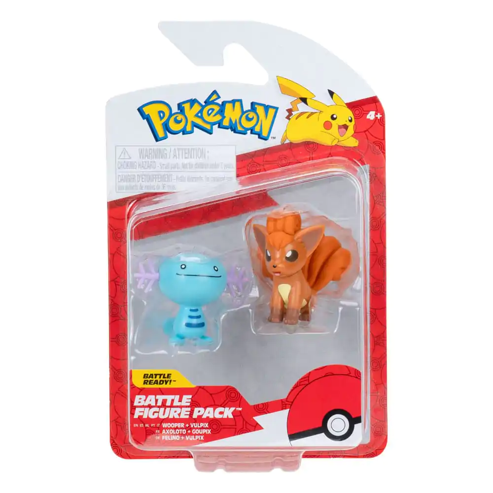 Pokémon Battle Figure Wooper & Vulpix 2 db-os figura csomag termékfotó