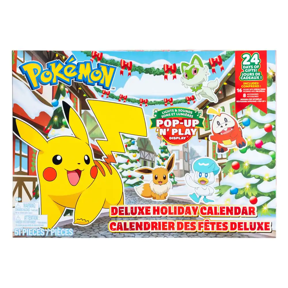 Pokémon Battle Figures Deluxe Advent Calendar Holiday 2024 *Version DE/FR/NL* termékfotó