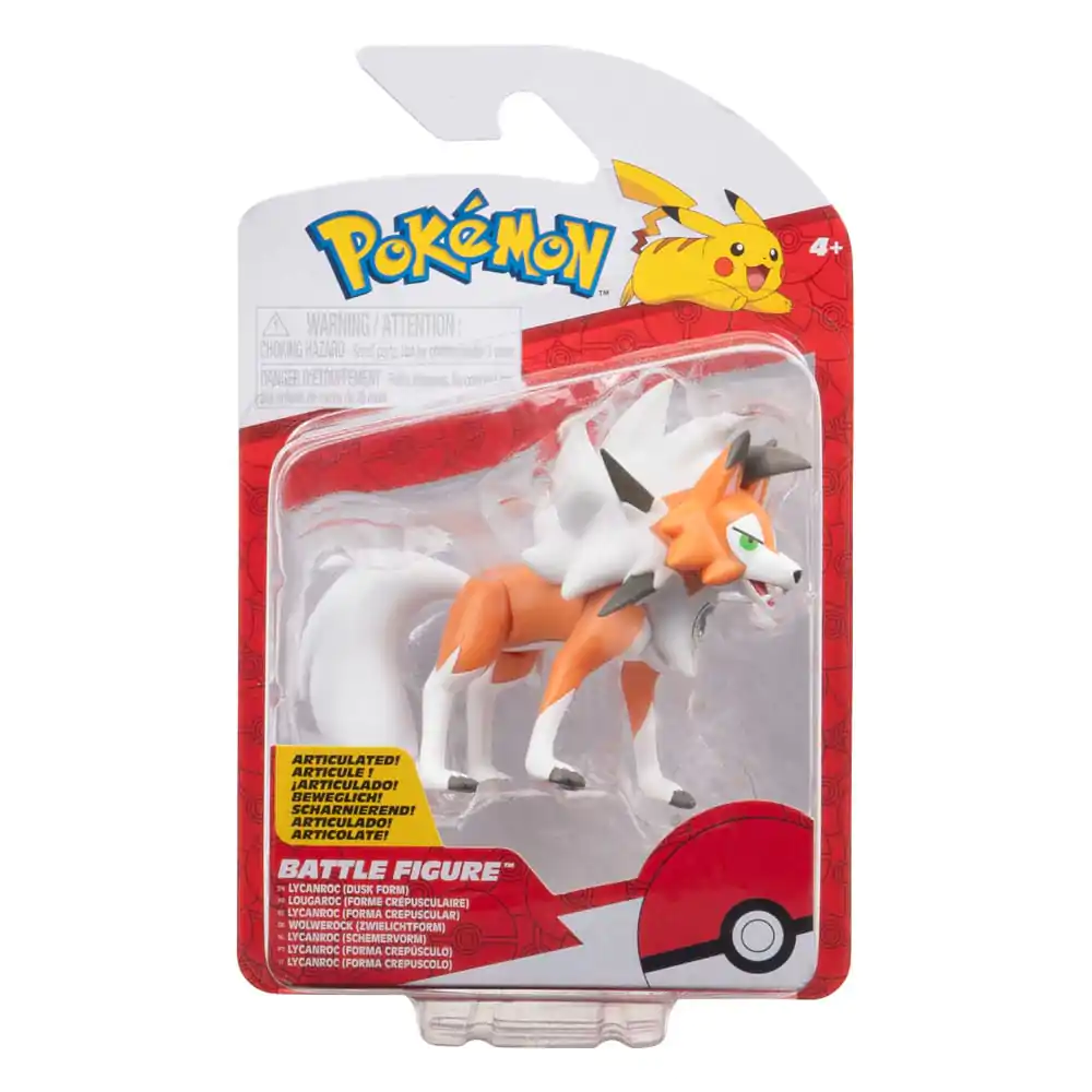 Pokémon Battle Lycanroc Dusk Form figura 5 cm termékfotó