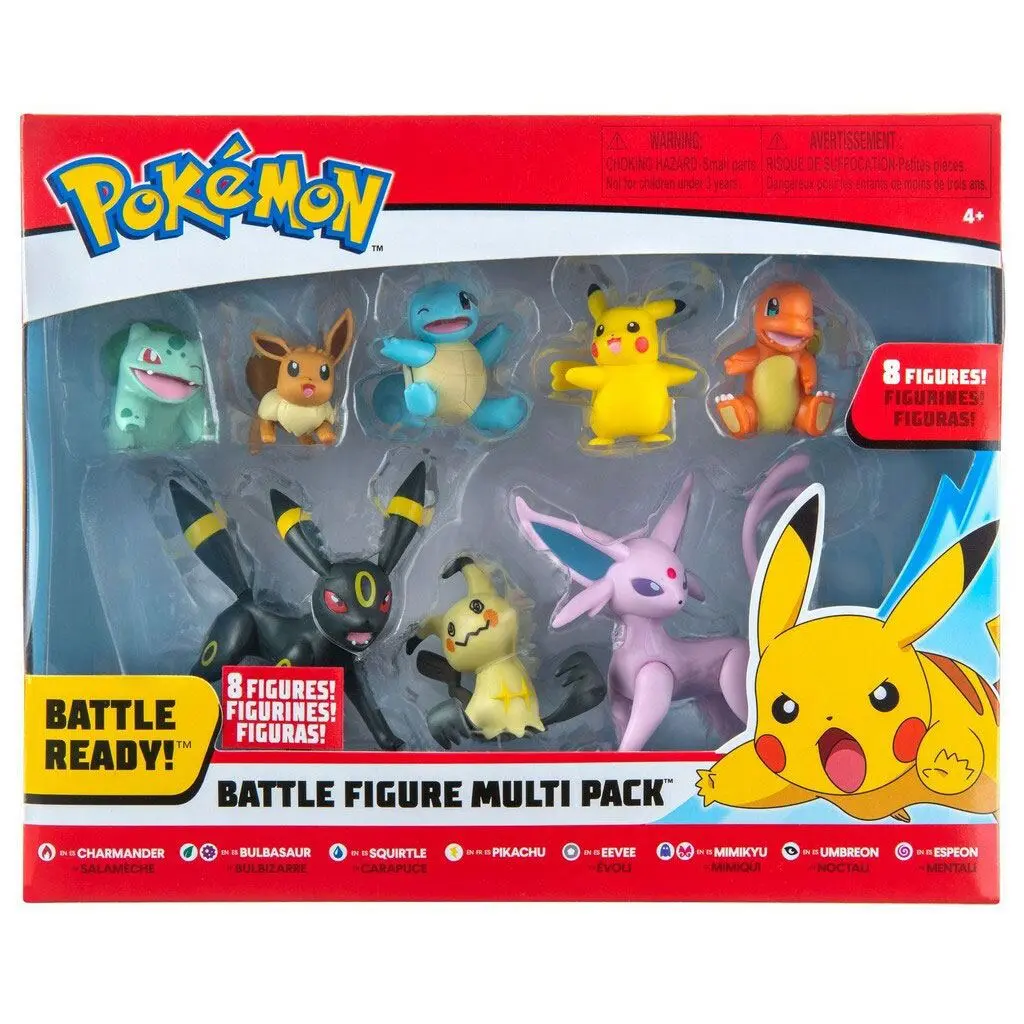 Pokémon Battle Mini figura csomag Wave 8 5-7 cm termékfotó