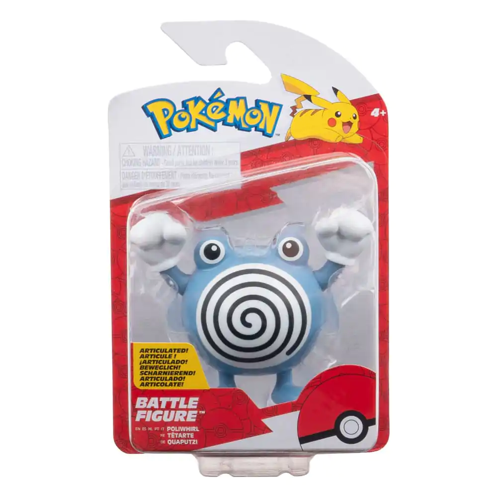 Pokémon Battle Poliwhirl figura 5 cm termékfotó