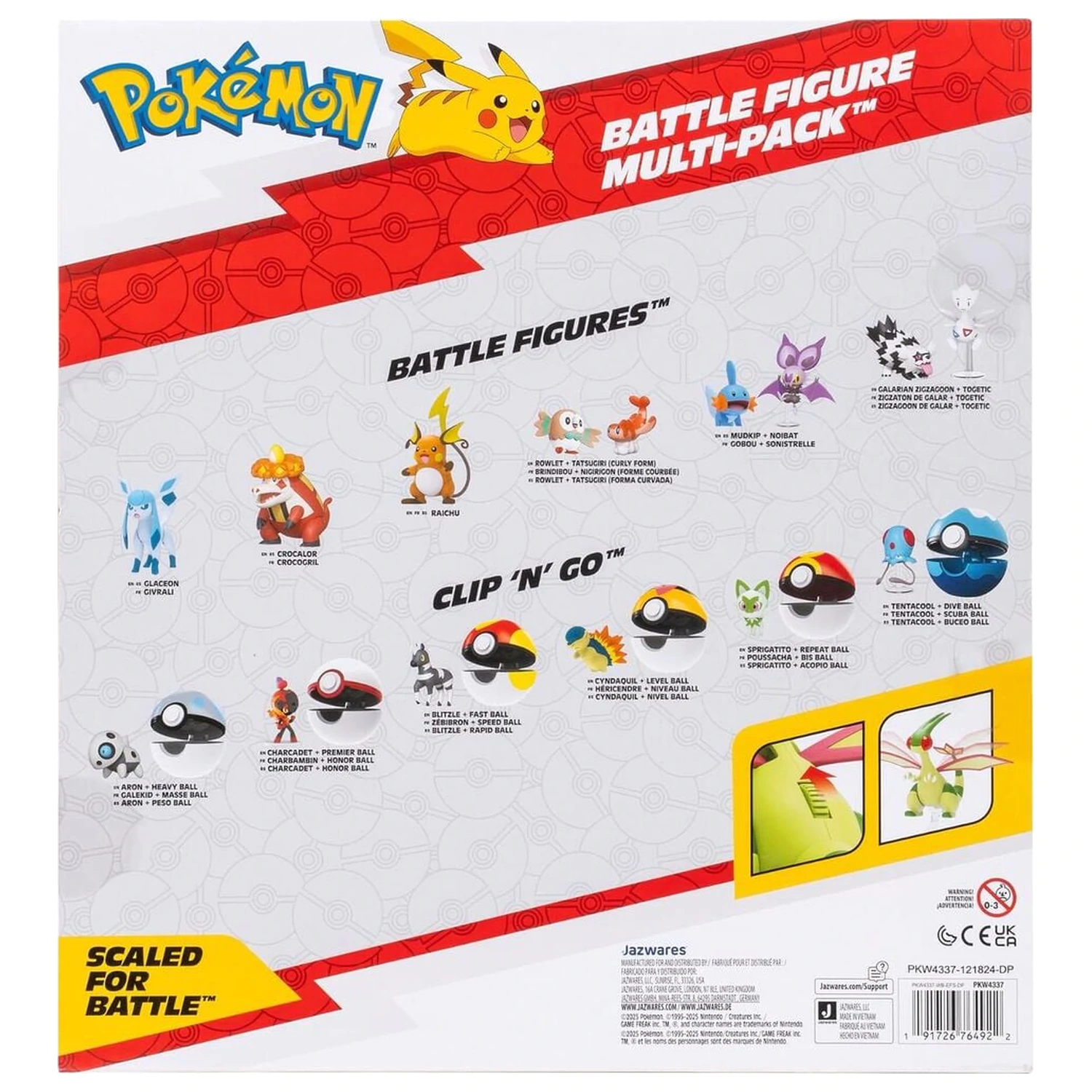 Pokemon Battle Ready pack 10 db-os  figura csomag termékfotó