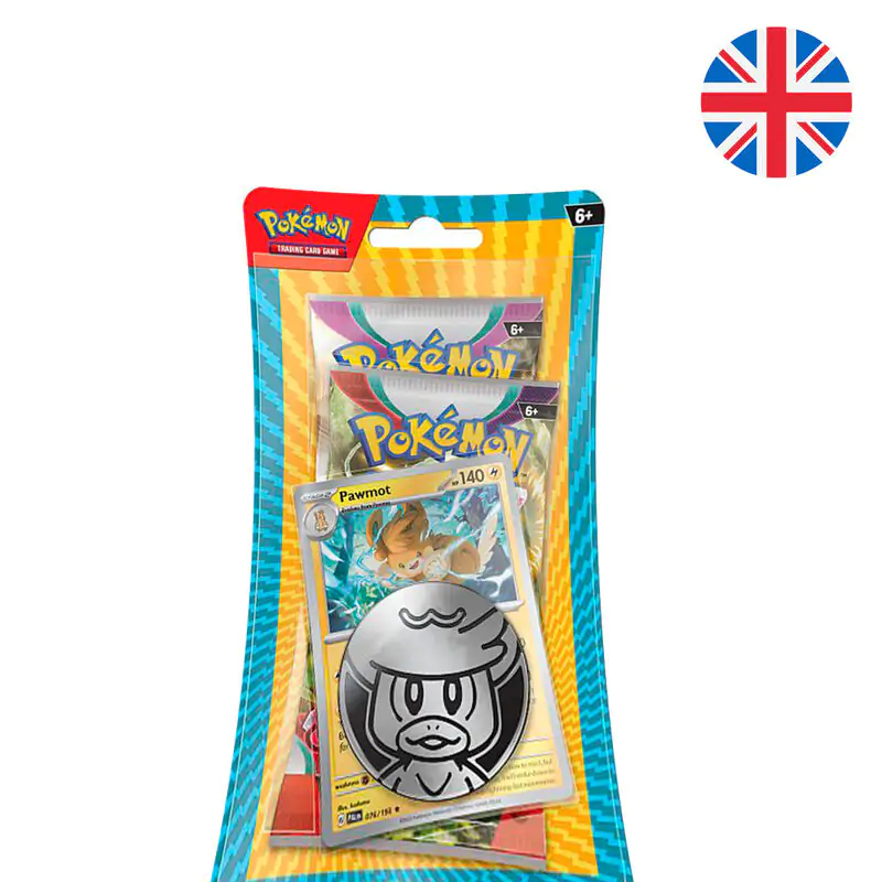 Pokemon blister pack of collectible cards angol nyelvű termékfotó