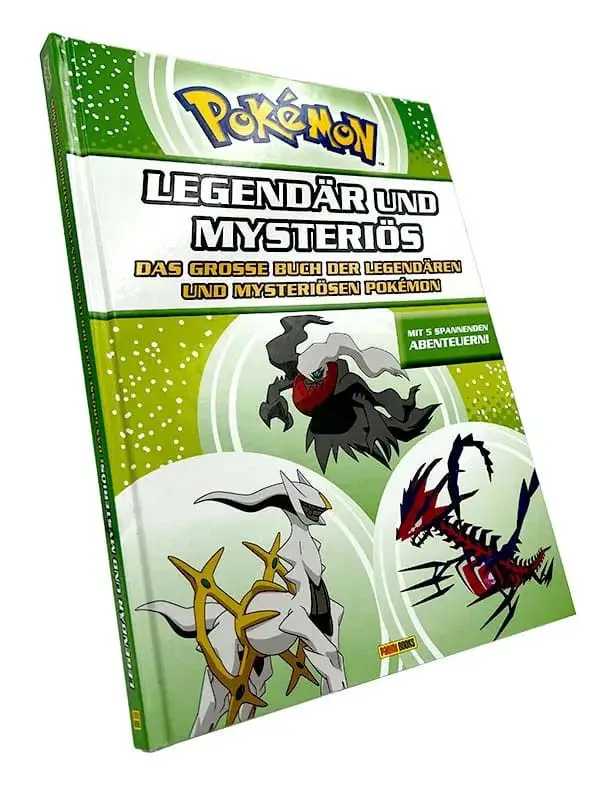 Pokémon Book Legendär und mysteriös Német nyelvű termékfotó