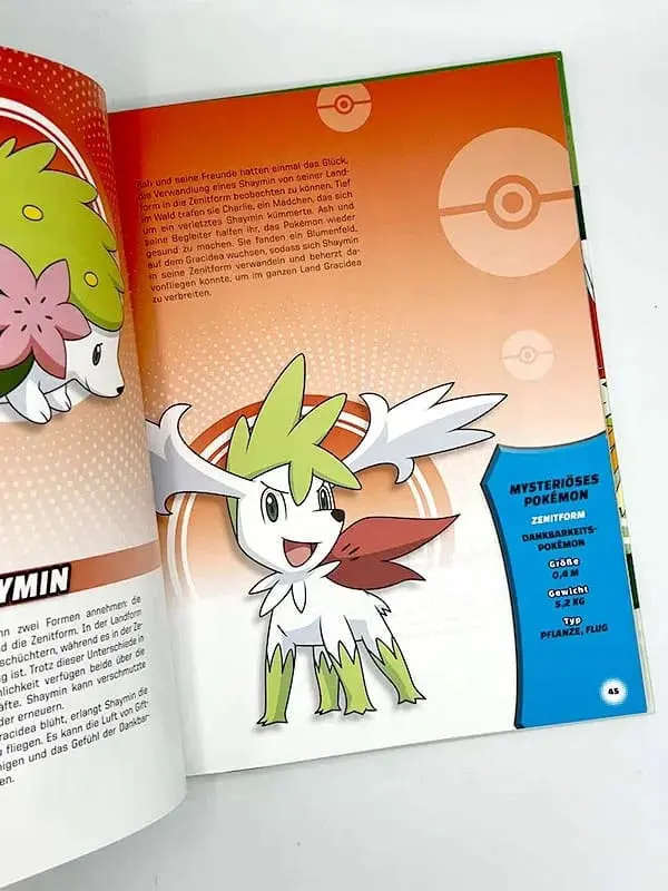Pokémon Book Legendär und mysteriös Német nyelvű termékfotó