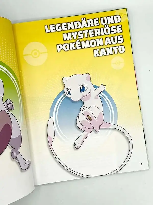 Pokémon Book Legendär und mysteriös Német nyelvű termékfotó