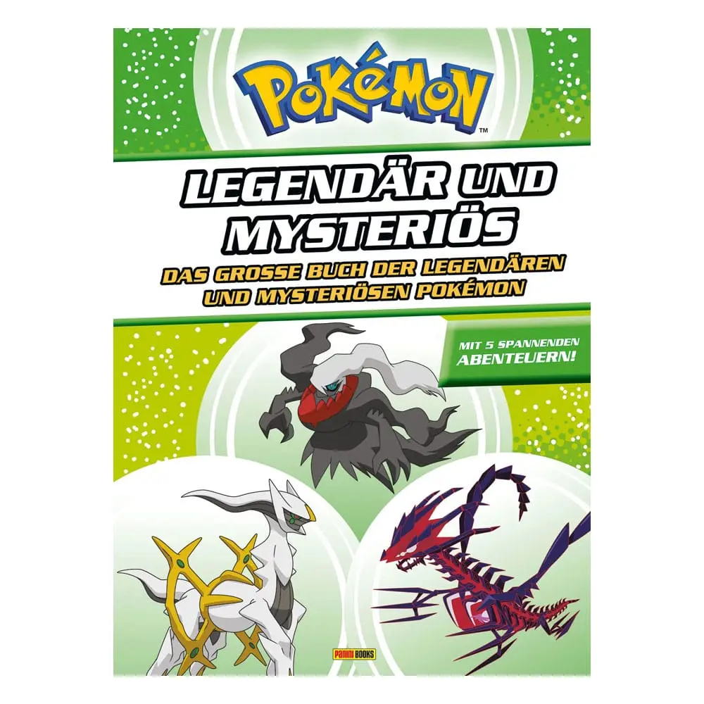 Pokémon Book Legendär und mysteriös Német nyelvű termékfotó