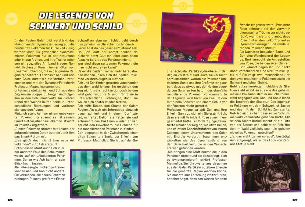 Pokémon Book Legendär und mysteriös Német nyelvű termékfotó