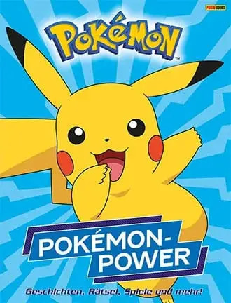 Pokémon Book Pokémon-Power - Geschichten, Rätsel, Spiele und mehr! Német nyelvű termékfotó
