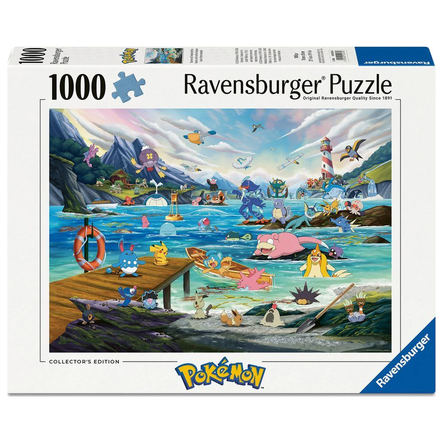 Pokemon Breakout 3 Vaporeon and the Warm Sea puzzle 1000db-os termékfotó