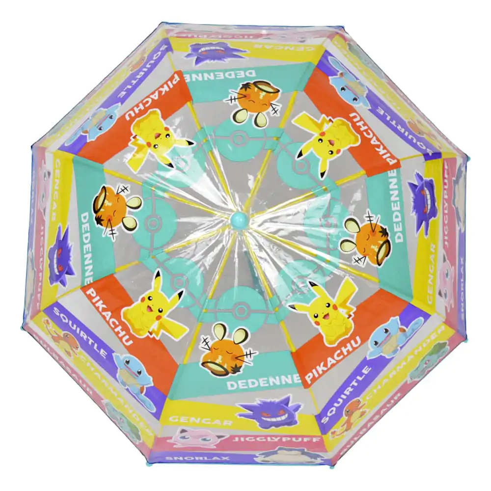 Pokemon Bubble átlátszó gyerek esernyő termékfotó
