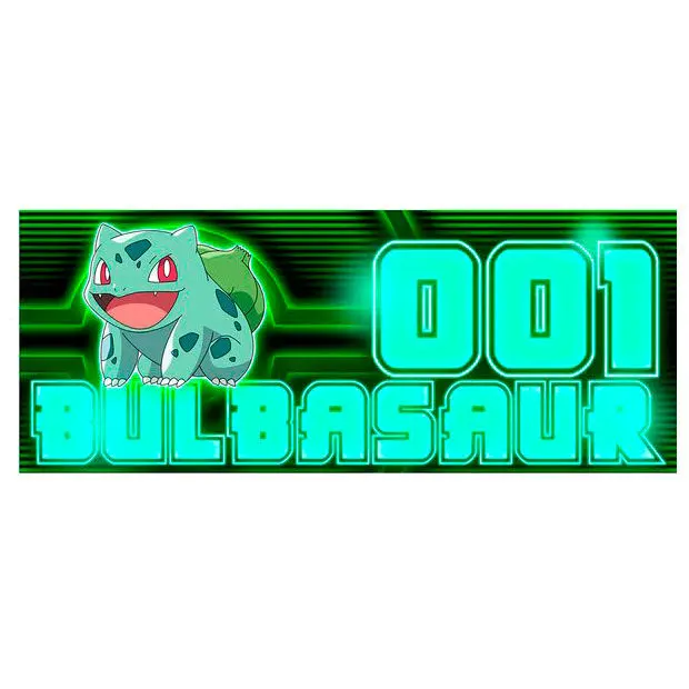 Pokemon Bulbasaur Neon bögre termékfotó