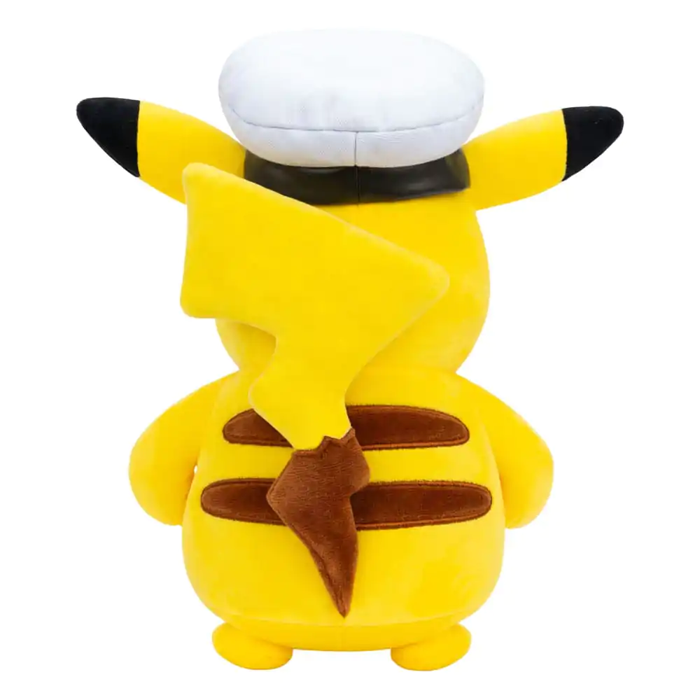 Pokémon Captain Pikachu plüss figura 20 cm termékfotó