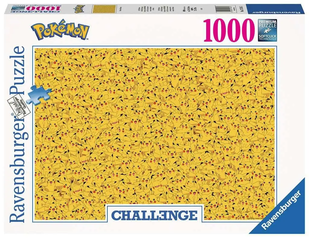 Pokémon Challenge Puzzle Pikachu (1000 Teile) termékfotó