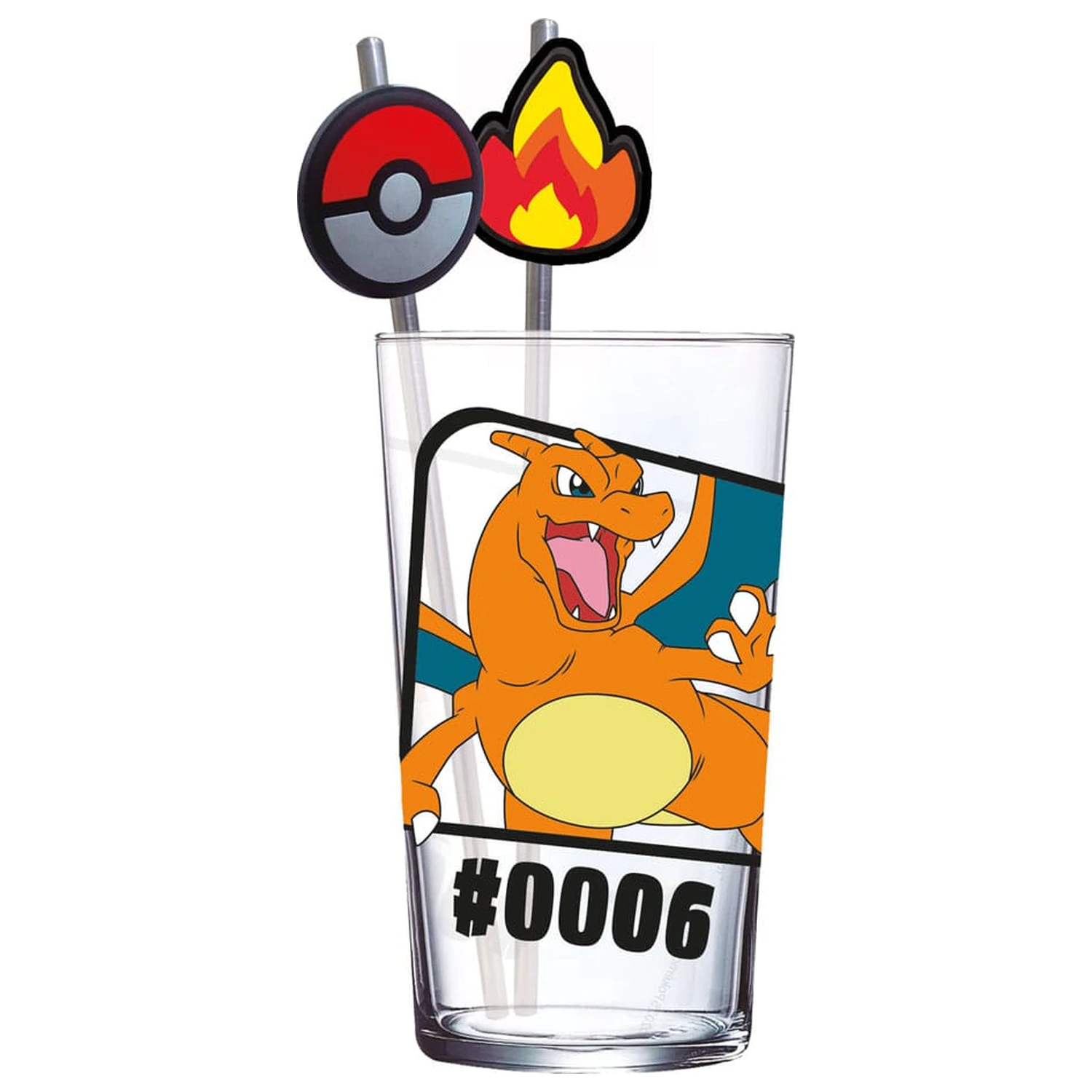 Pokémon Charizard pohár szívószállal 480 ml termékfotó