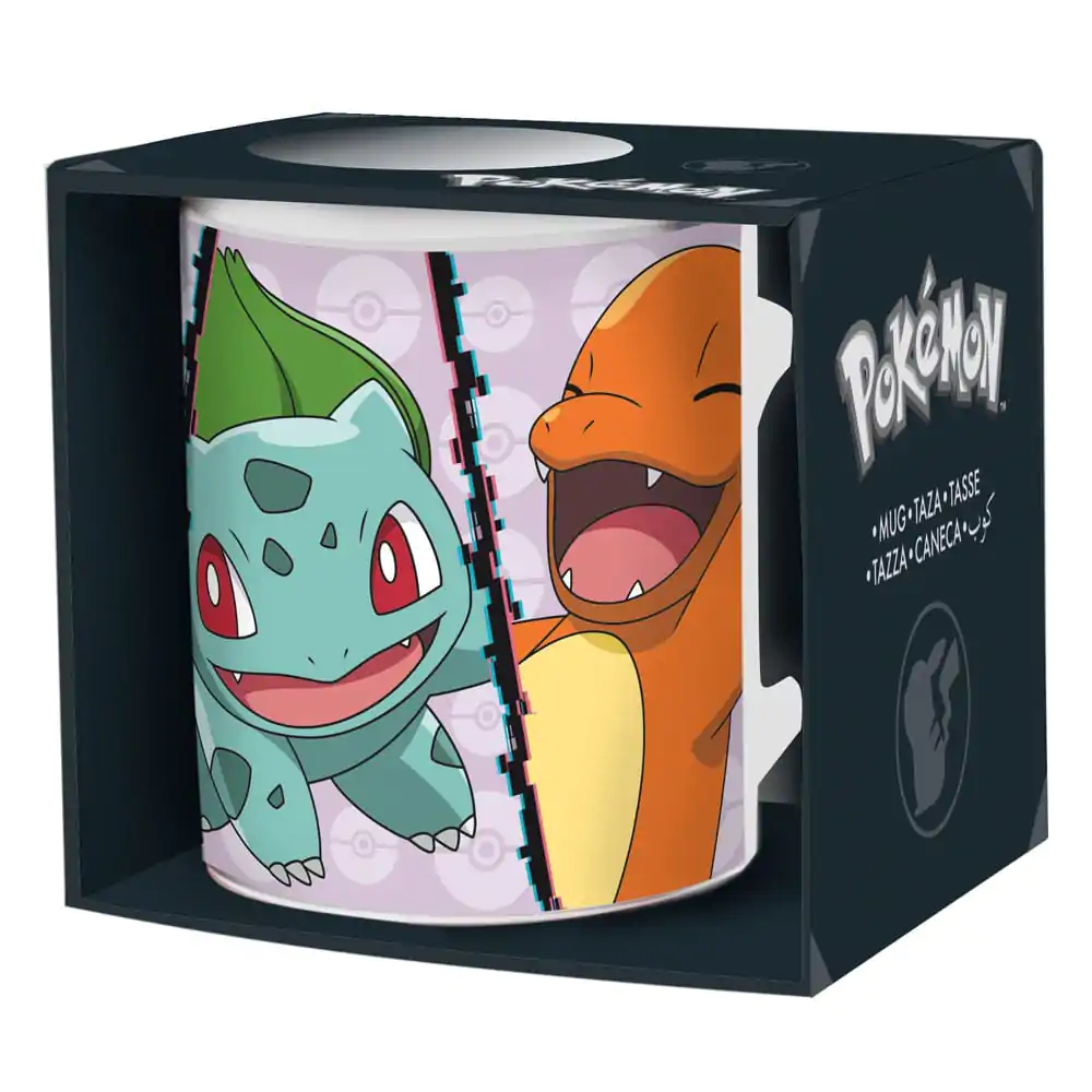 Pokemon Charmander, Bulbasaur, Squirtle, Pikachu bögre 320 ml termékfotó