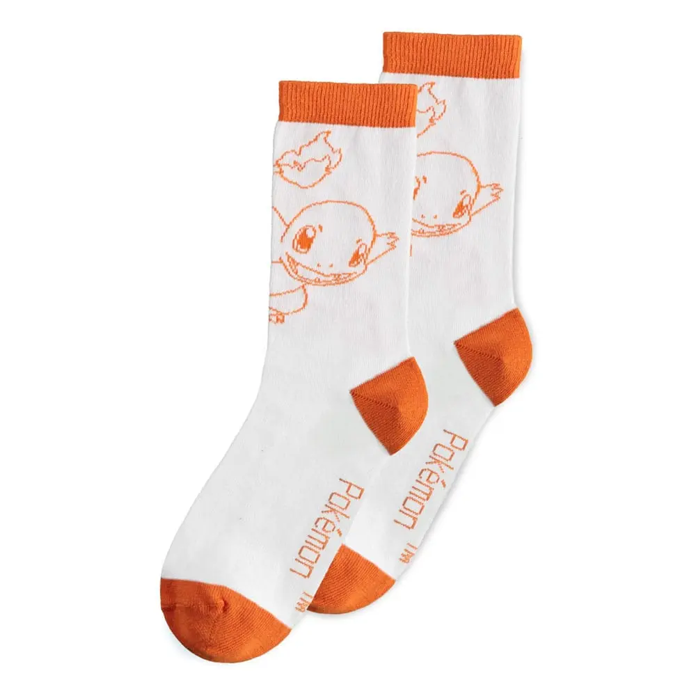 Pokemon Charmander, Bulbasaur, Squirtle zokni csomag 39-42 termékfotó