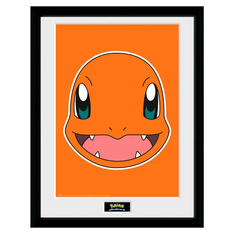 Pokemon Charmander Face bekeretezett poszter termékfotó