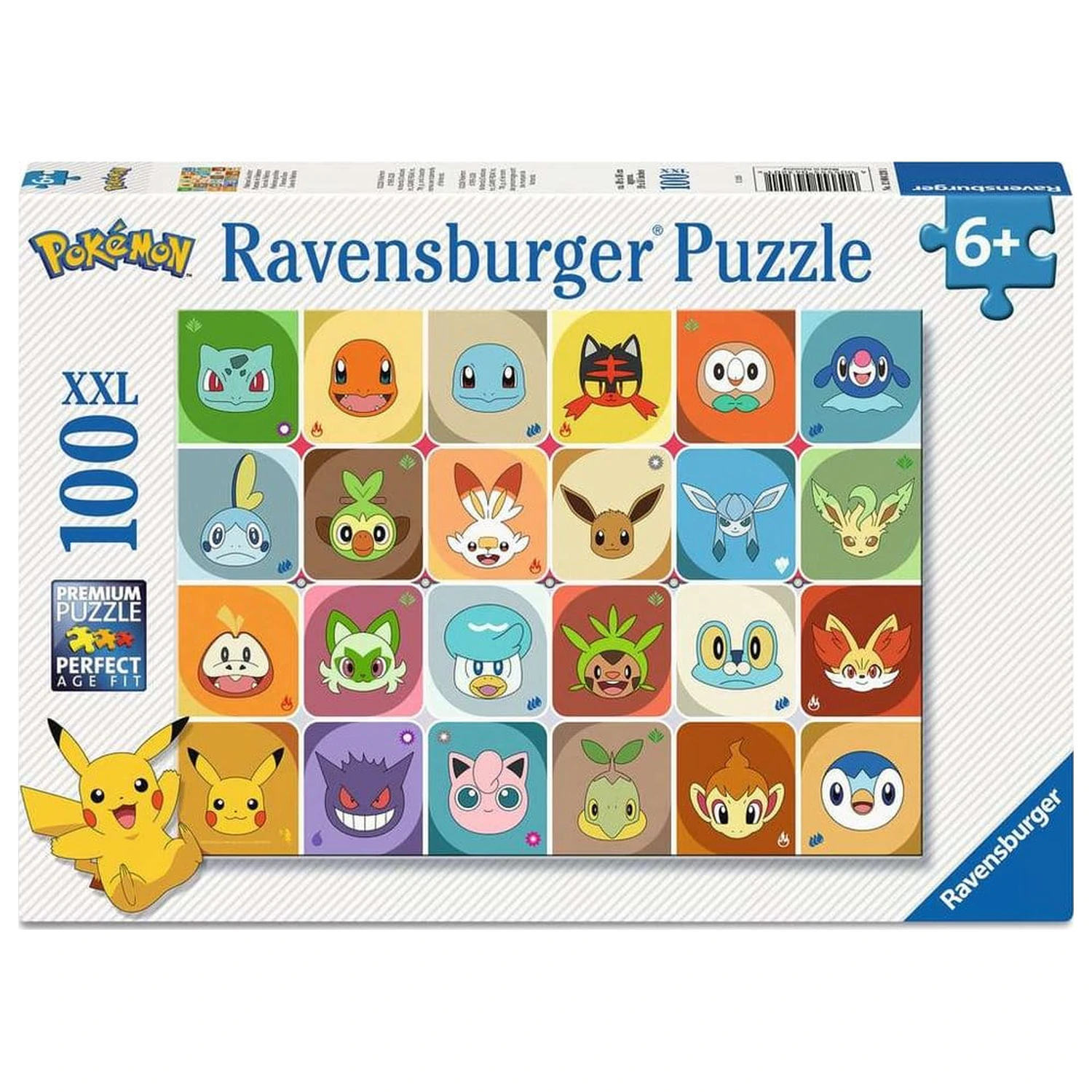 Pokémon Children's Pokémon Faces puzzle (100 darab XXL) termékfotó
