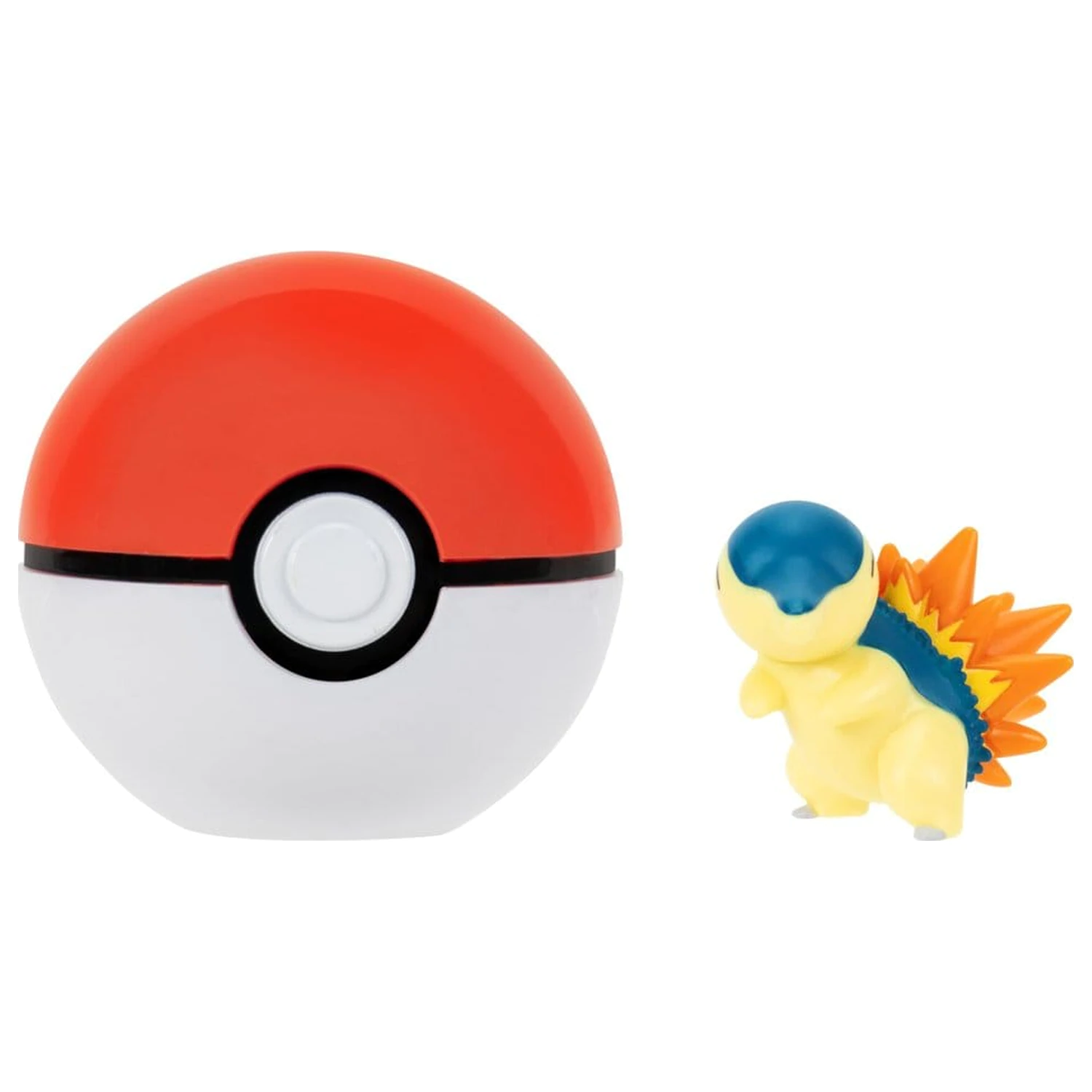 Pokémon Clip 'n' Go akciófigura Cyndaquil & Poké Ball termékfotó