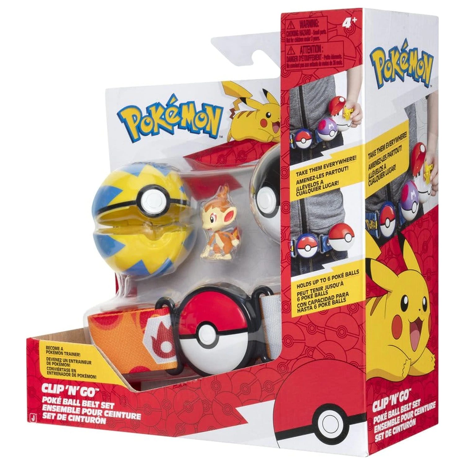 Pokémon Clip 'n' Go Belt Set Chimchar termékfotó