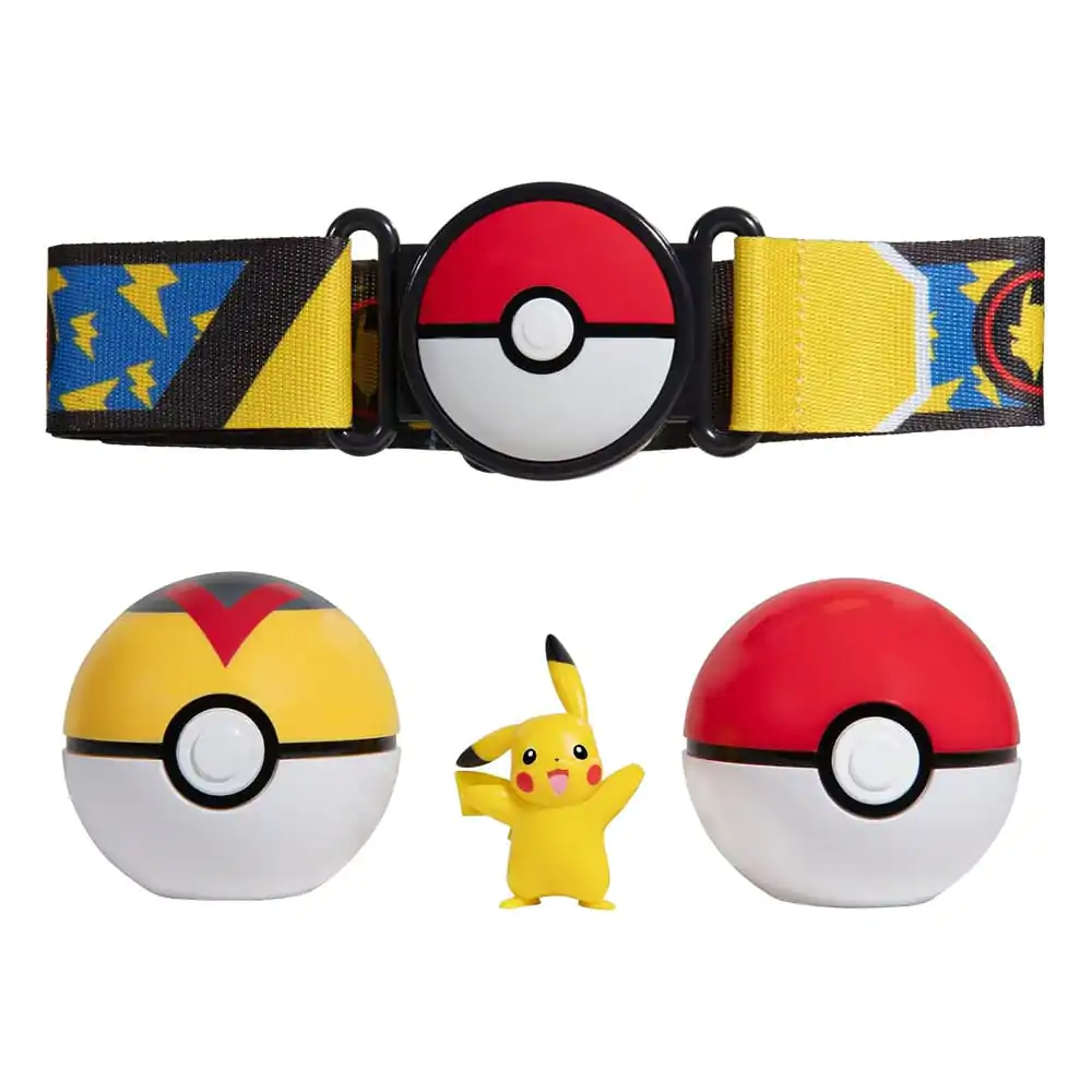 Pokémon Clip'n'Go Poké Ball Belt Set Poké Ball, Level Ball & Pikachu termékfotó