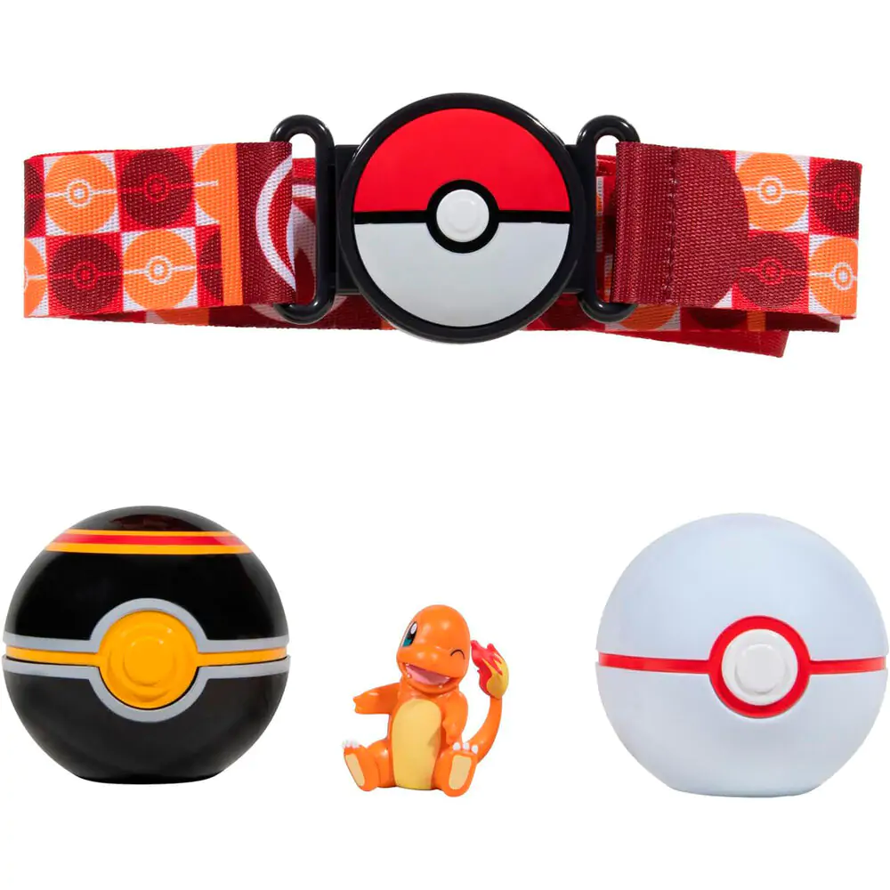 Pokémon Clip'n'Go Poké Gürtel Set Pokéball, Levelball & Pikachu termékfotó