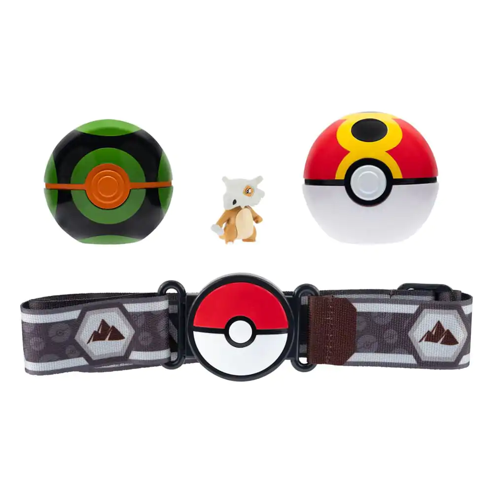 Pokémon Clip'n'Go Poké Ball Belt Set Repeat Ball, Dusk Ball &amp; Cubone termékfotó