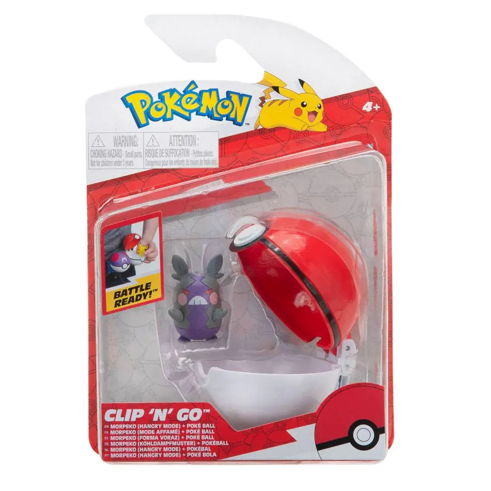 Pokémon Clip'n'Go Poké Ball Morpeko &amp; Pokeball termékfotó