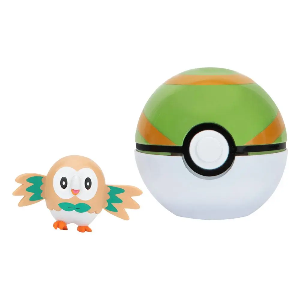 Pokémon Clip'n'Go Poké Ball Rowlet &amp; Nest Ball termékfotó