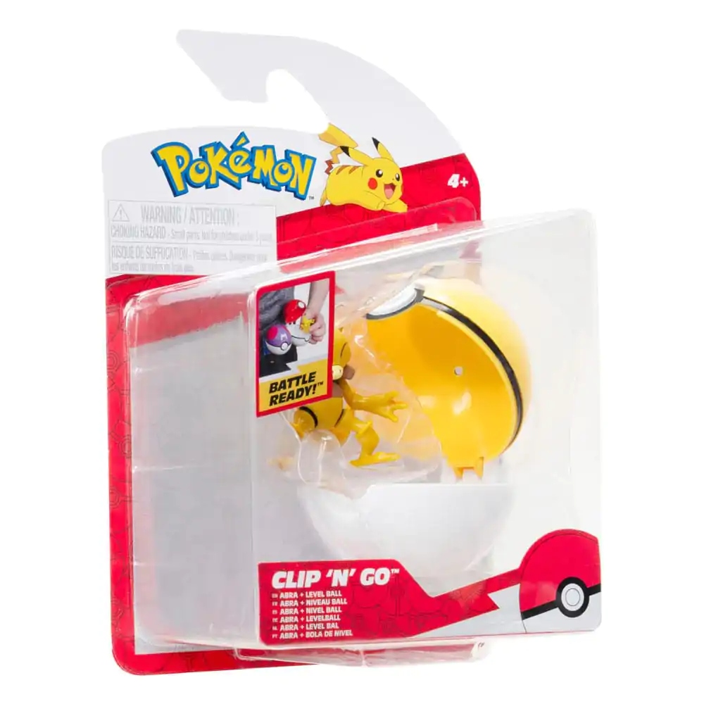 Pokémon Clip'n'Go Poké Balls Abra & Level Ball termékfotó