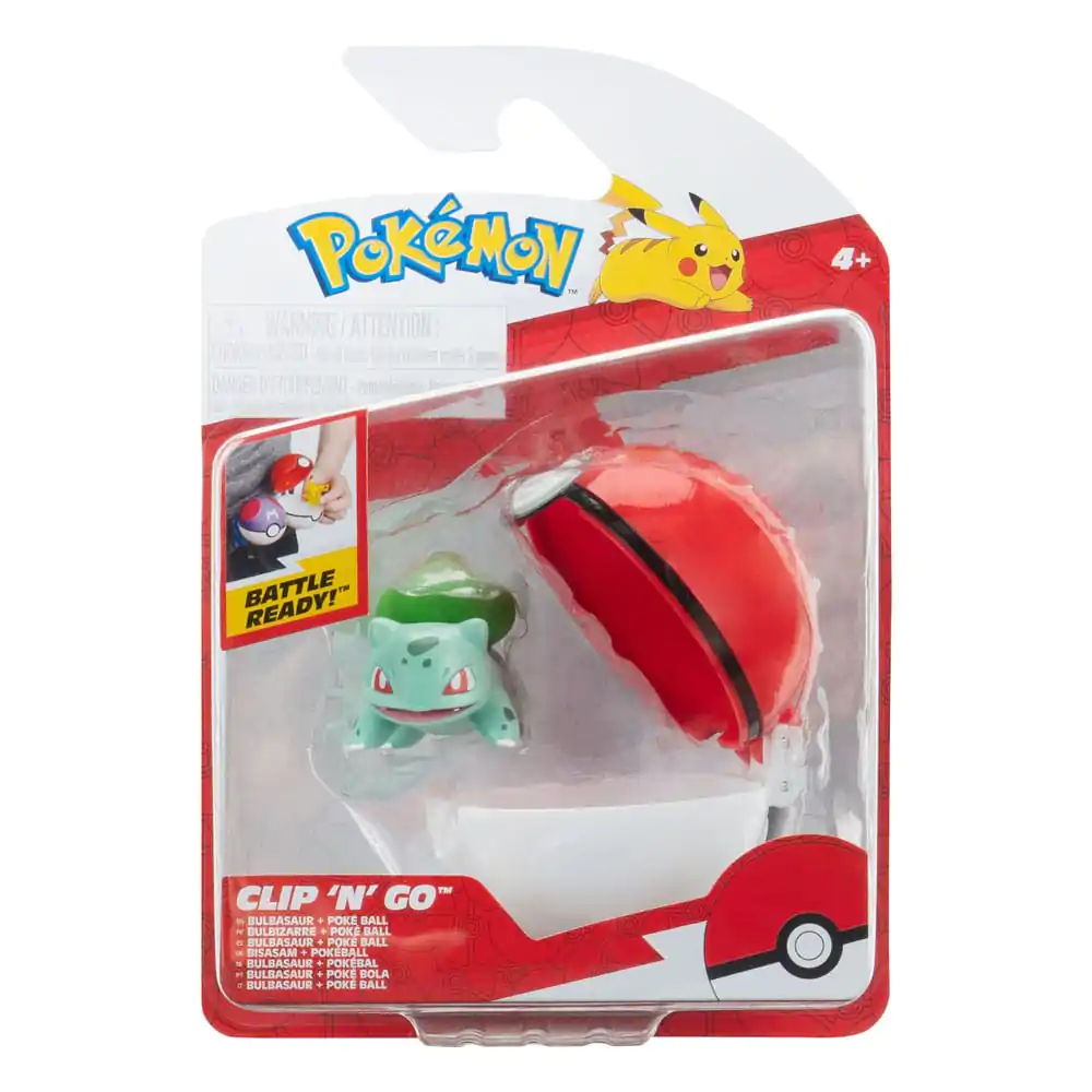 Pokémon Clip'n'Go Poké Balls Bulbasaur #1 &amp; Poké Ball termékfotó
