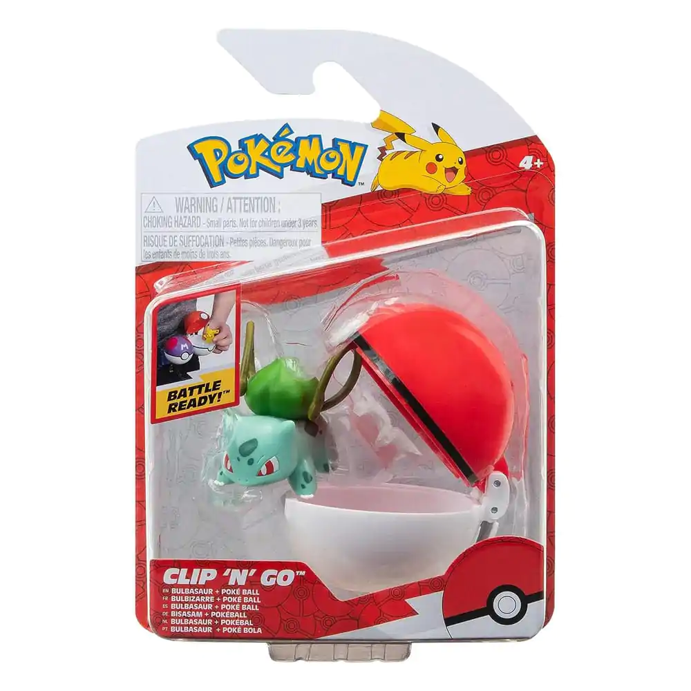Pokémon Clip'n'Go Poké Balls Bulbasaur &amp; Poké Ball termékfotó