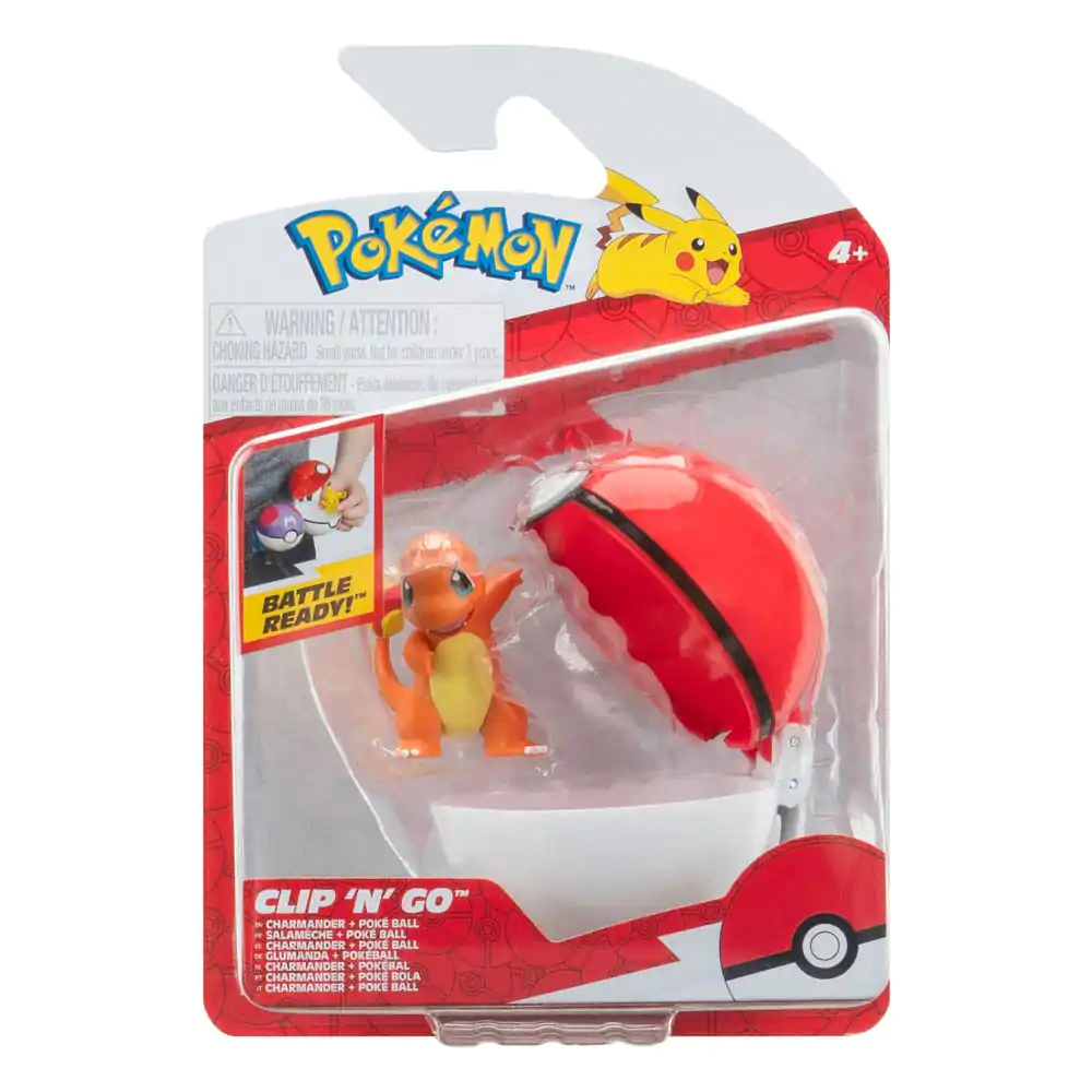 Pokémon Clip'n'Go Poké Balls Charmander #1 & Poké Ball termékfotó