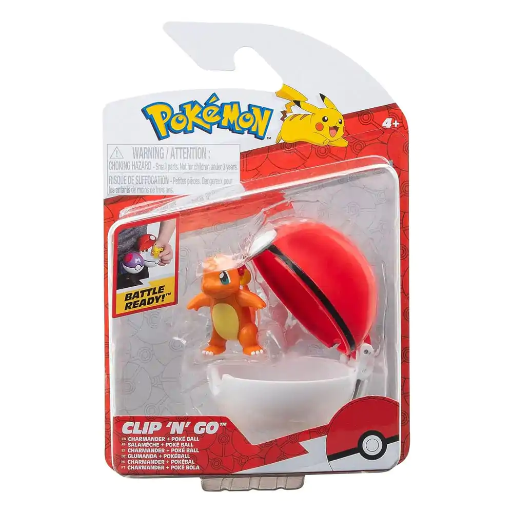 Pokémon Clip'n'Go Poké Balls Charmander &amp; Poké Ball termékfotó