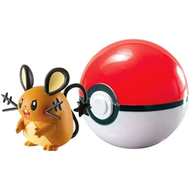 Pokémon Clip'n'Go Poké Balls Dedenne & Poké Ball termékfotó