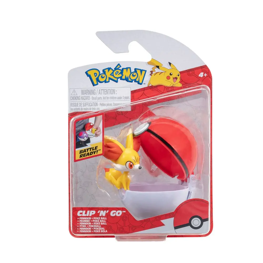 Pokémon Clip'n'Go Poké Balls Fennekin &amp; Poké Ball termékfotó